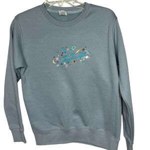 Taylor Swift “Meet Me At Midnight” Embroidered Sweatshirt. Size Small.